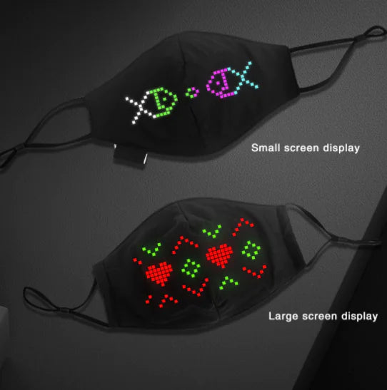 Bluetooth APP Luminous LED Mask