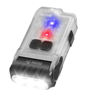 BORUiT V15 LED Keychain Rechargeable Flashlight (One)